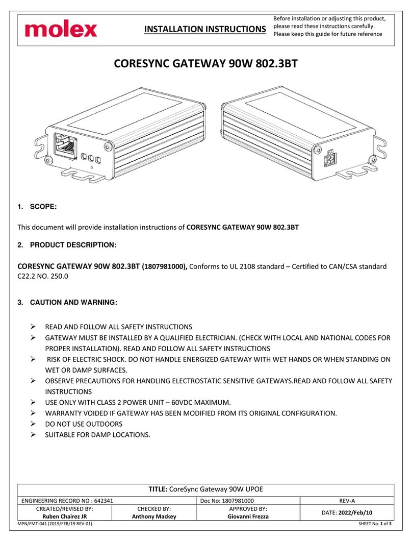 molex 1807981000 installation instructions