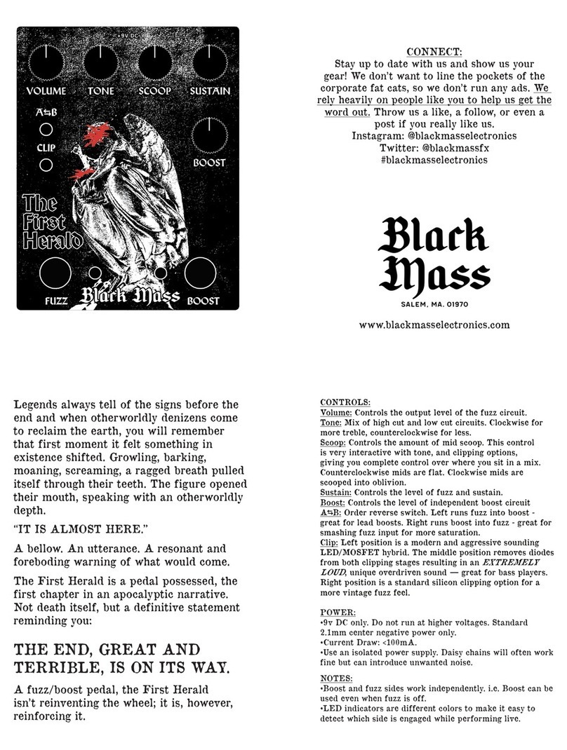 Black Mass The First Herald quick start guide