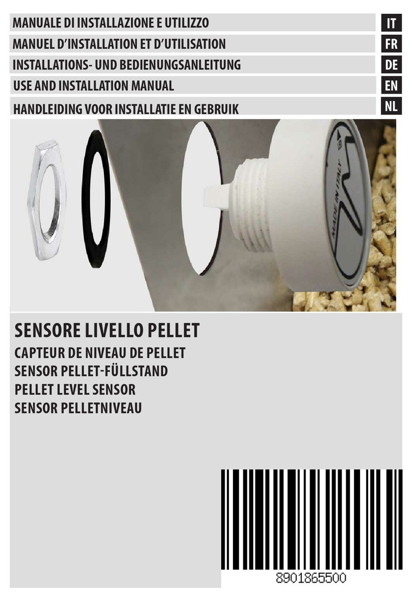 MCZ PELLET LEVEL SENSOR Technical specifications