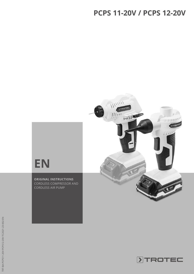 Trotec PCPS 11-20V User manual