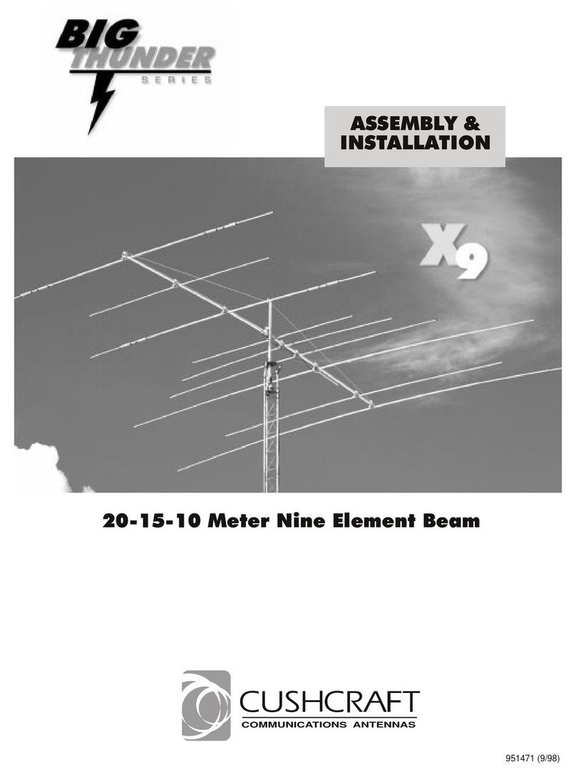 CUSHCRAFT BIG THUNDER Series manual