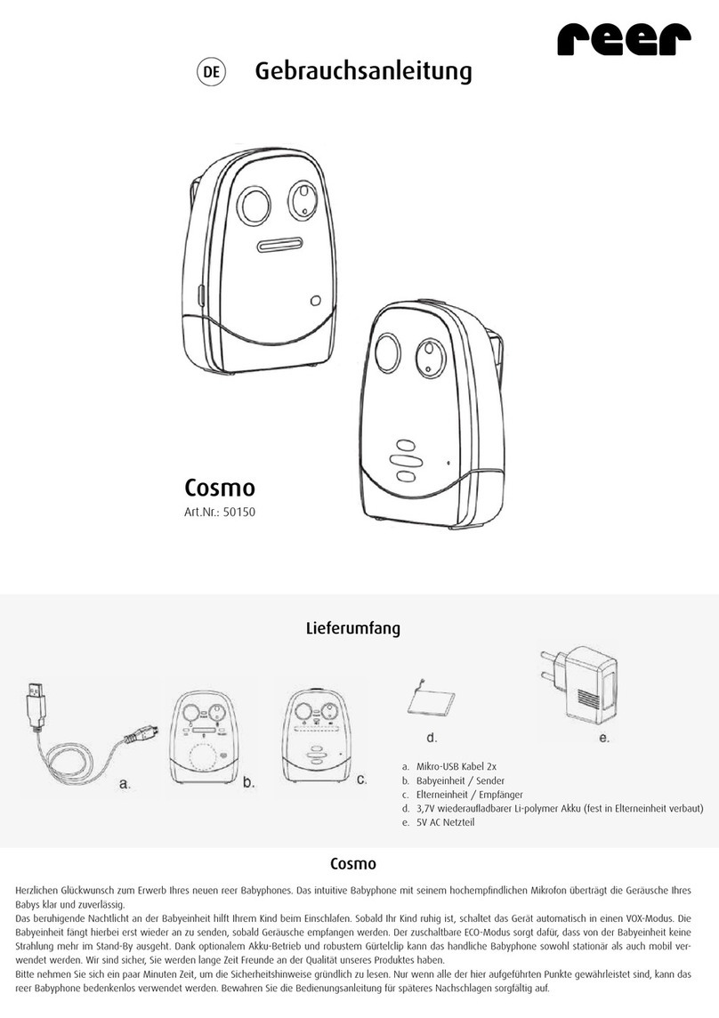 Reer Cosmo 50150 instruction manual