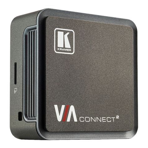 Kramer VIA Connect2 quick start guide