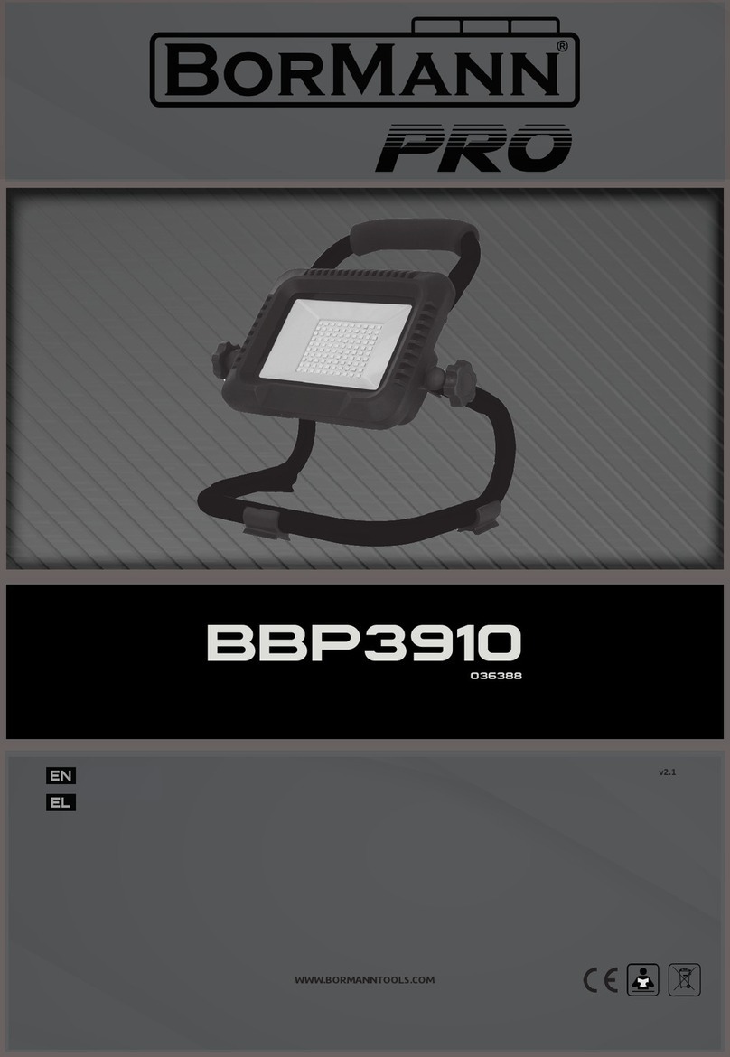 BorMann BBP3910 quick start guide
