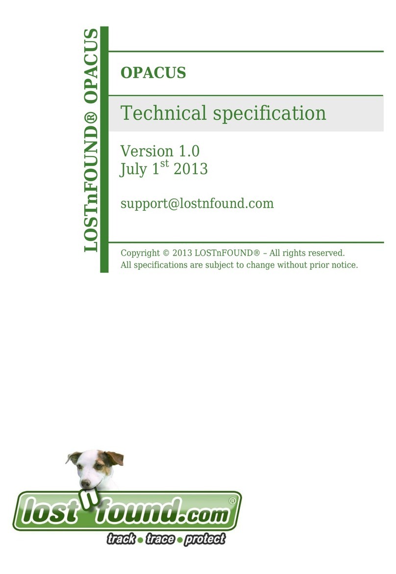LosTnFound OPACUS Technical specification
