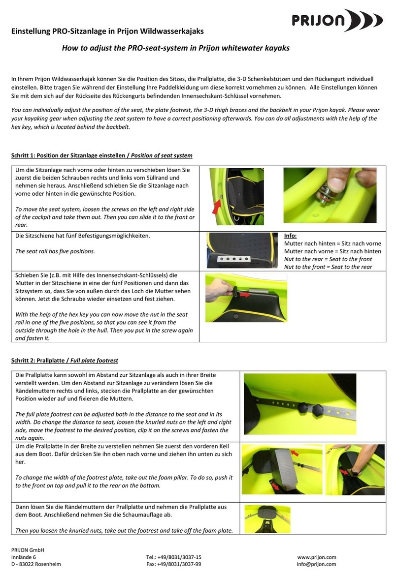 PRIJON PRO-seat-system How to Adjust