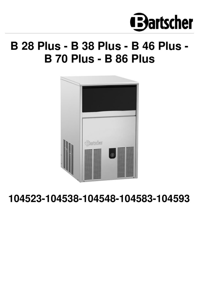 Bartscher B 28 Plus User manual