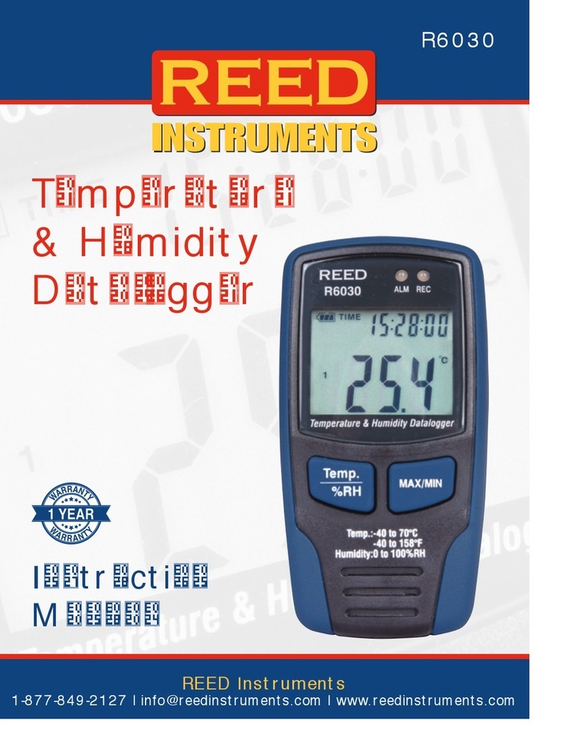 Reed Instruments R6030 manual