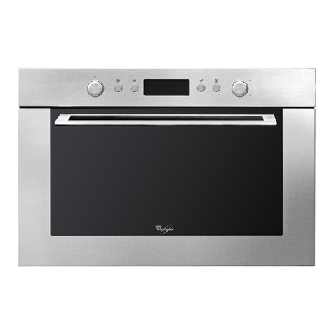Whirlpool AMW 582 Operating and maintenance manual