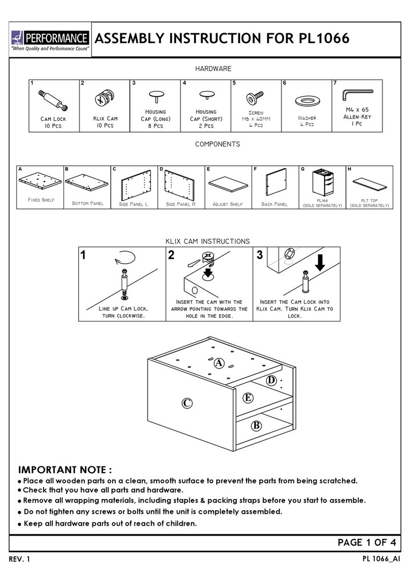 Performance PL1066 User manual