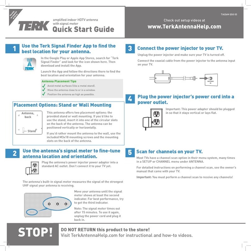 TERK Technologies TIAD6M QSG 03 User manual