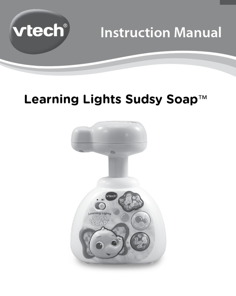 V-Tec Learning Lights Sudsy Soap instruction manual