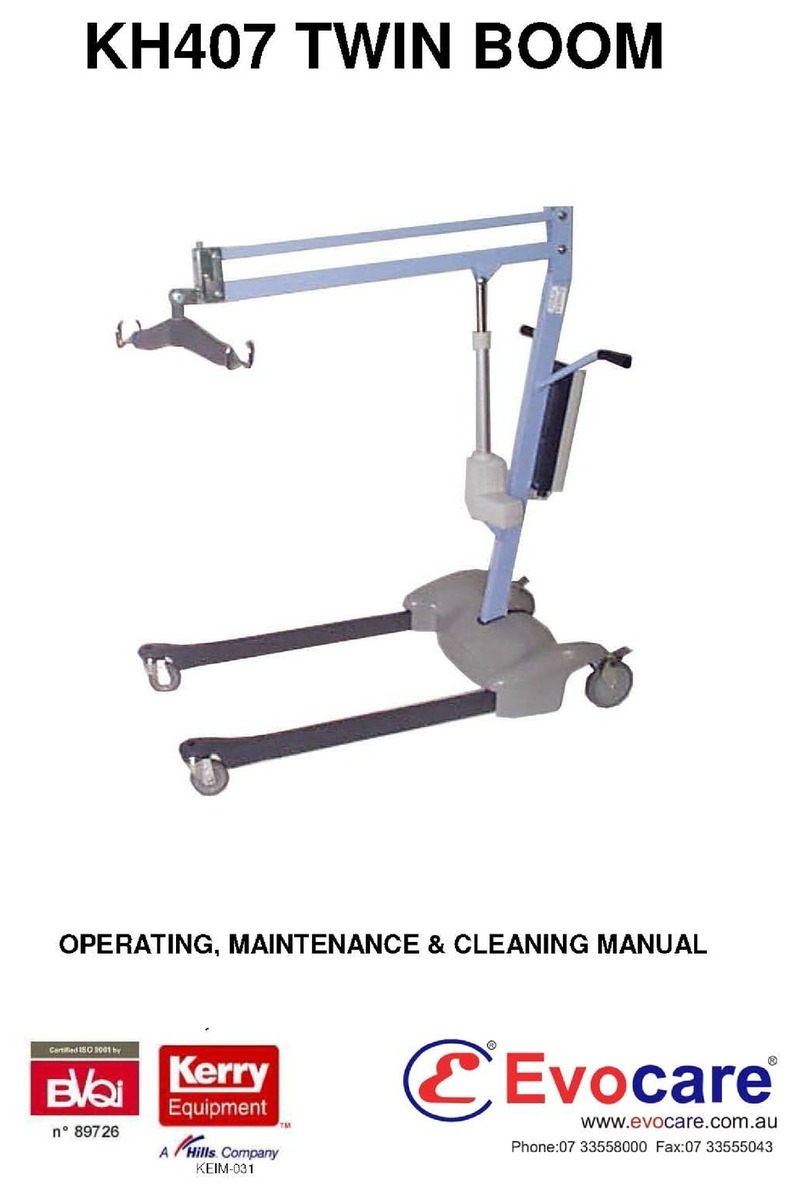 Evocare KH407 TWIN BOOM User manual