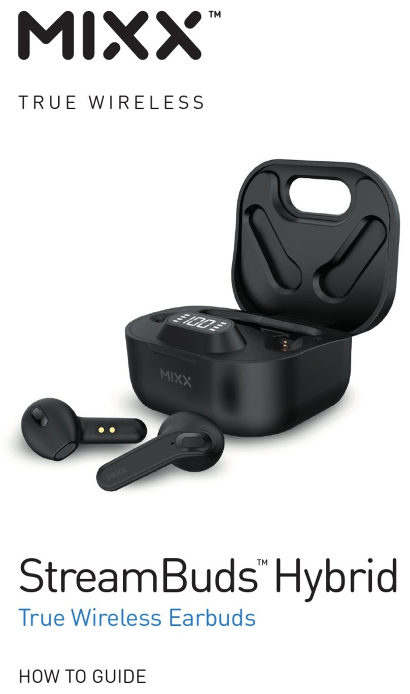 Mixx StreamBuds Hybrid Administrator Guide