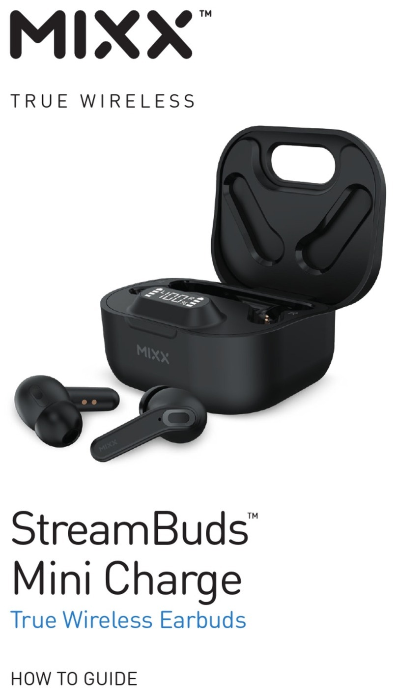 Mixx StreamBuds Mini Charge Administrator Guide