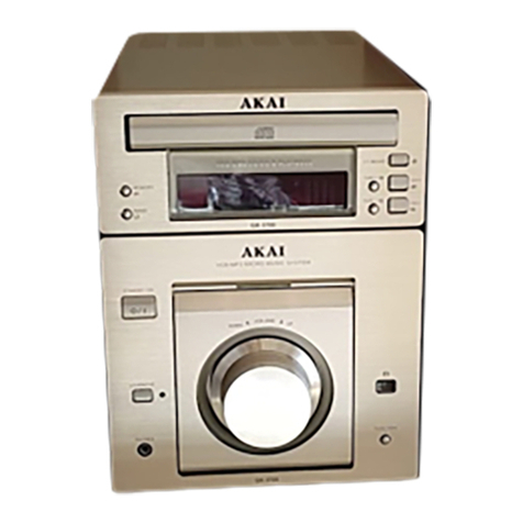 Akai QX-3700 Service manual