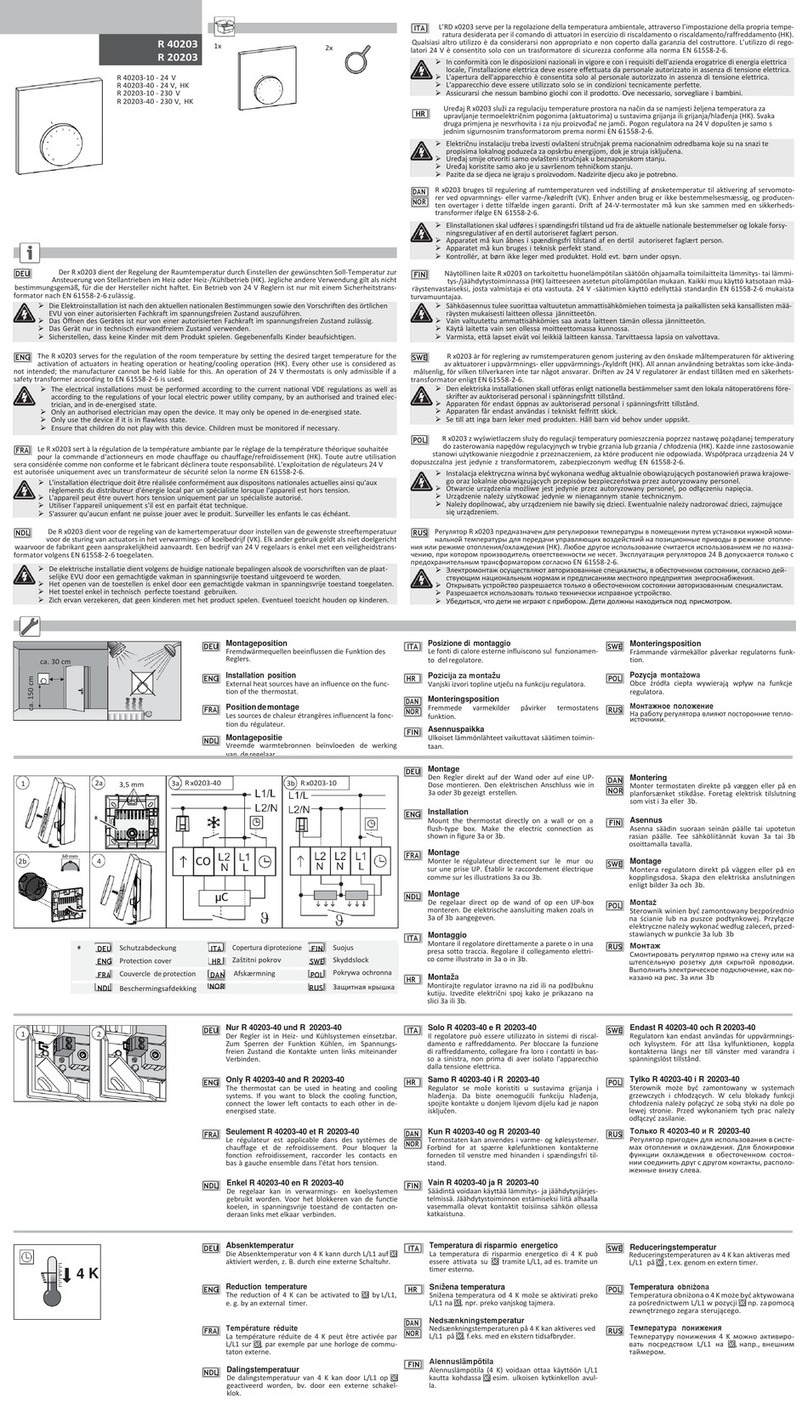 Neotherm R 40203 manual