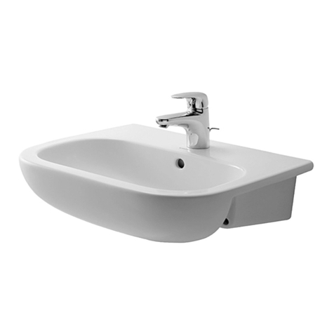 DURAVIT 033955 Series User manual