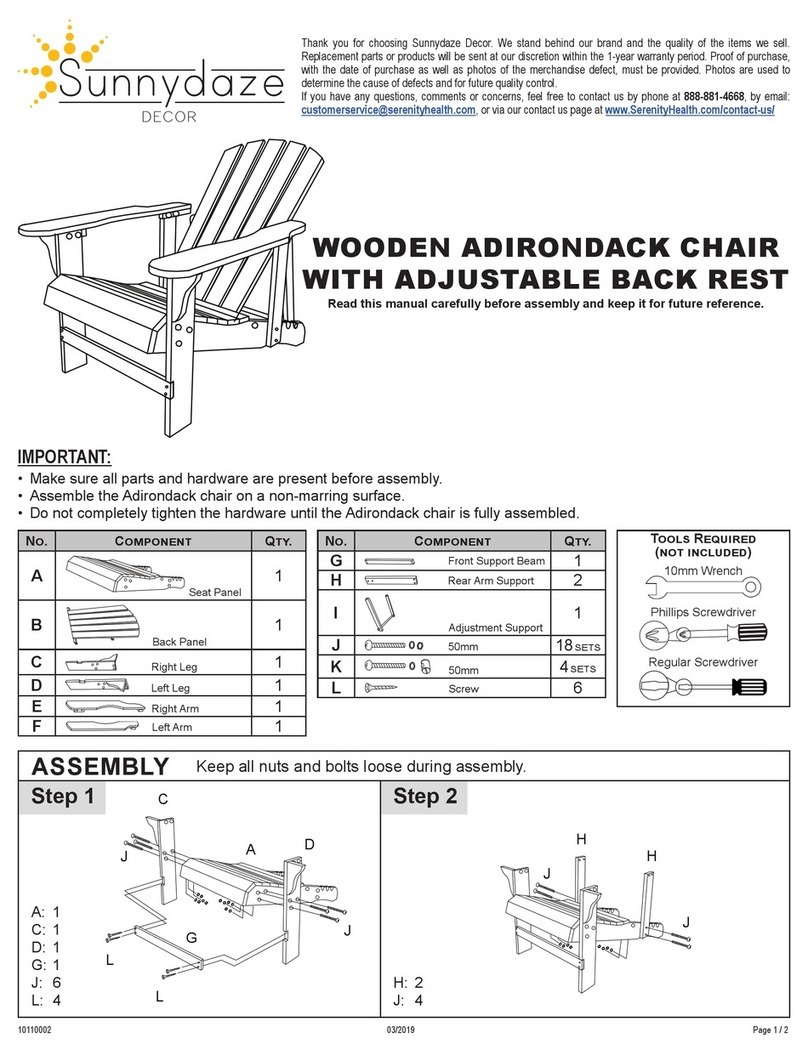 Sunnydaze Decor IEO-914 Assembly instructions