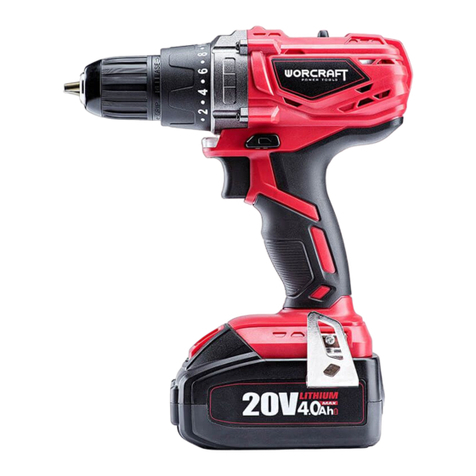 Worcraft PROFESSIONAL CD-S20LiE User manual