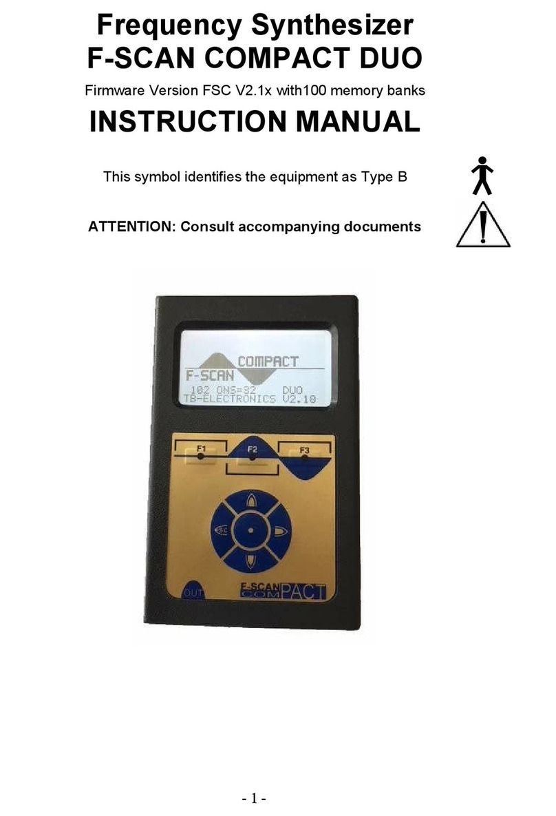F-SCAN F-SCAN COMPACT DUO User manual