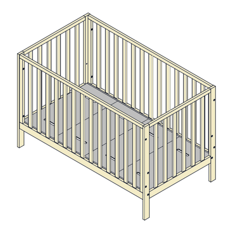 Mocka Vermont Cot User manual
