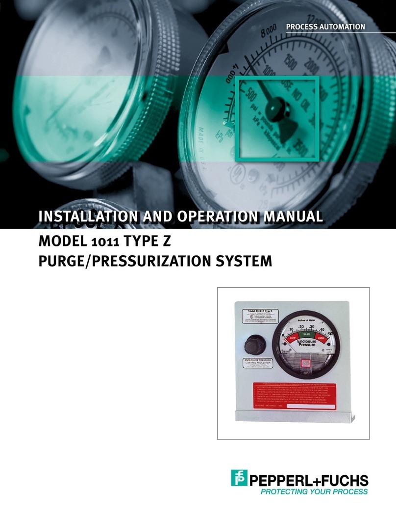 Pepperl+Fuchs 1011 Series Installation and operation manual