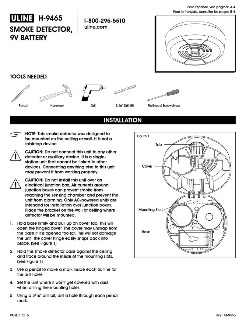 U-Line H-9465 User manual