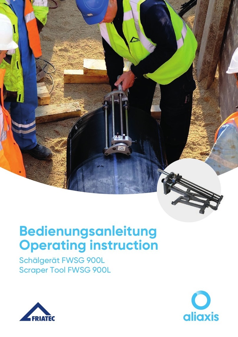 Aliaxis Friatec FWSG 900L Operating	 instruction