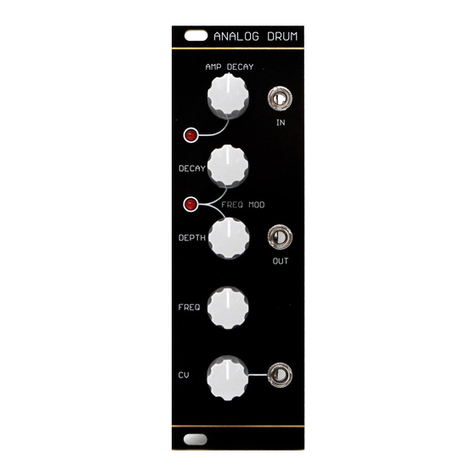 Barton Musical Circuits BMC018.Analog Drum manual