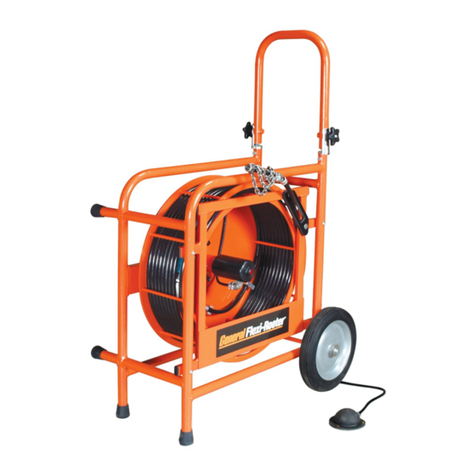 General Pipe Cleaners Flexi-Rooter 100 User manual