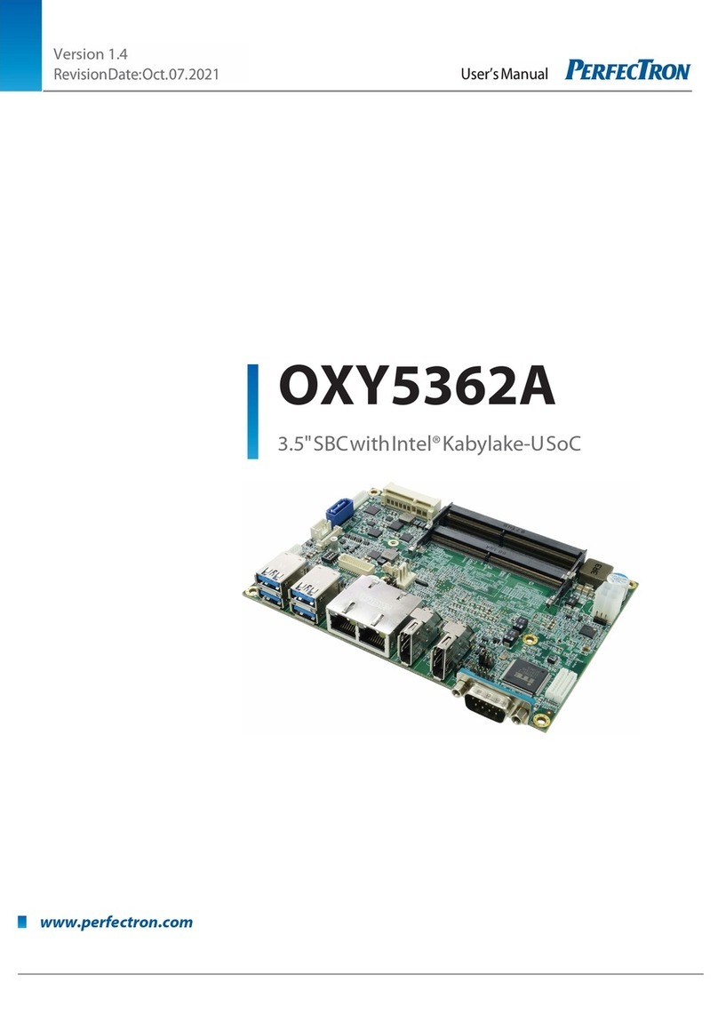PerfecTron OXY5362A user manual