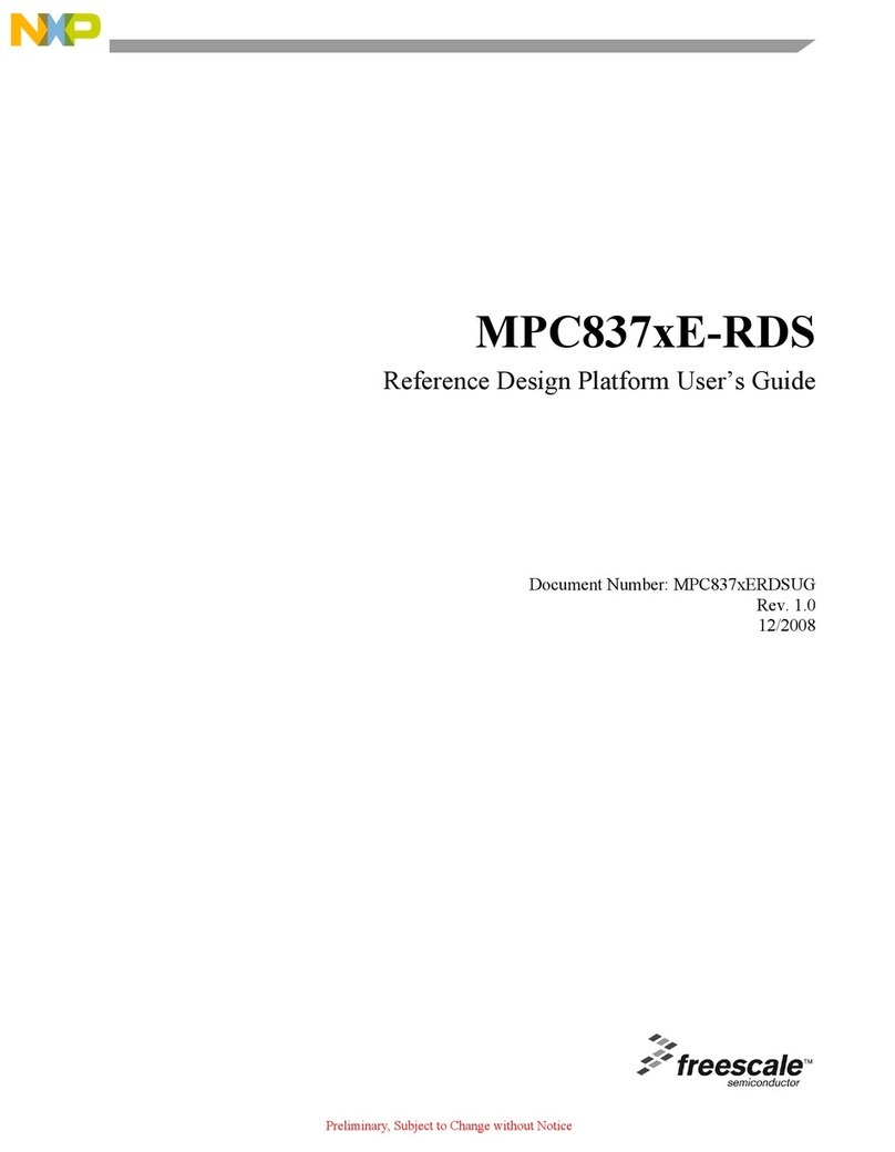 NXP Semiconductors freescale MPC837xE-RDS User manual