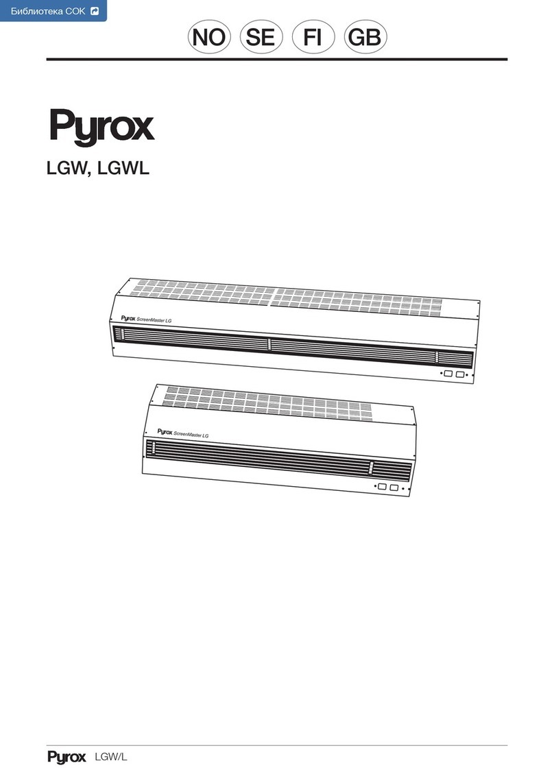 Pyrox ScreenMaster LGW Series User manual