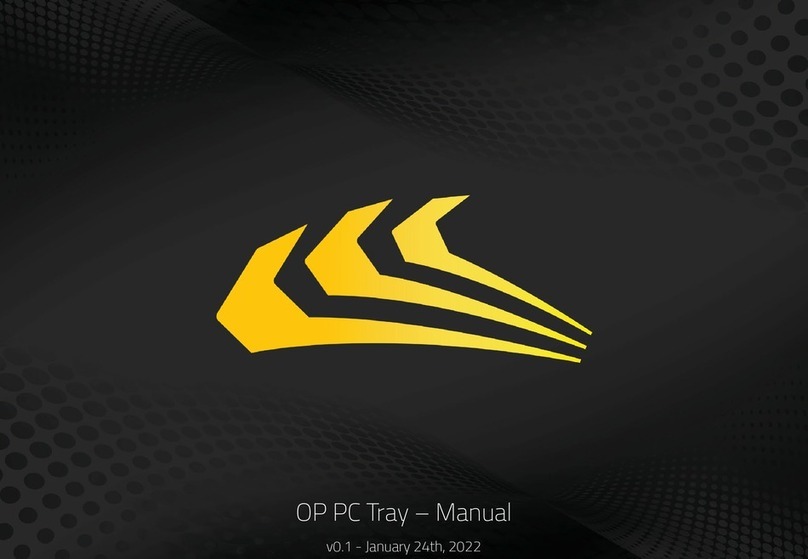 OverPower OP PC Tray User manual