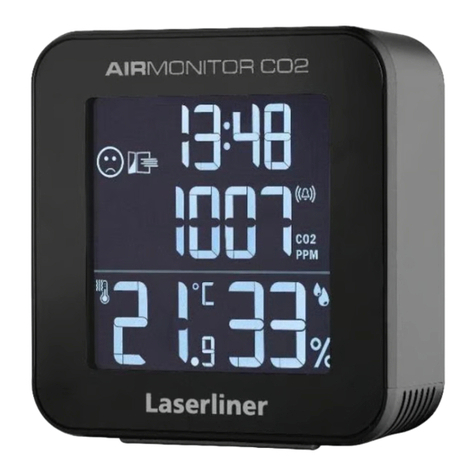 LaserLiner AirMonitor CO2 User manual LaserLiner AirMonitor CO2 User manual