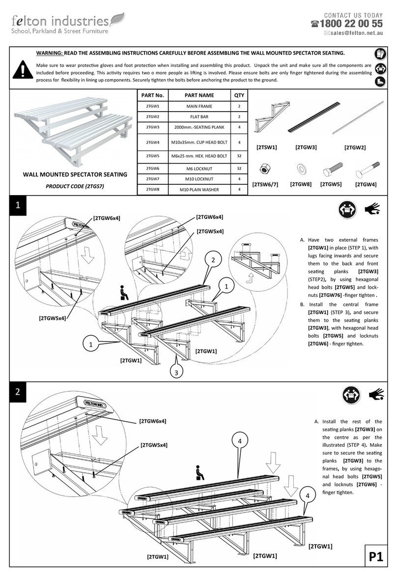 felton industries 2TGS7 Installation guide