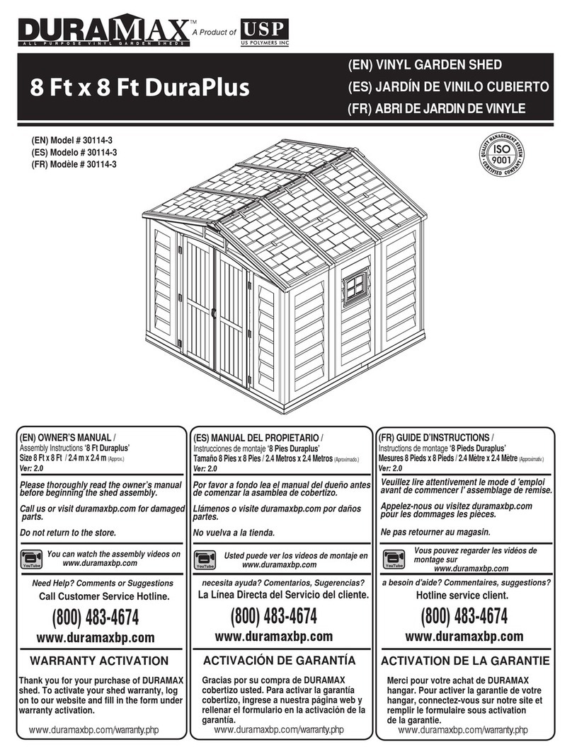 USP DURAMAX 30114-3 owner's manual