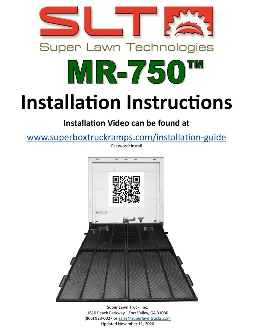 SLT MR-750 installation instructions