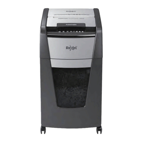 Rexel Optimum AutoFeed+ 50X instruction manual