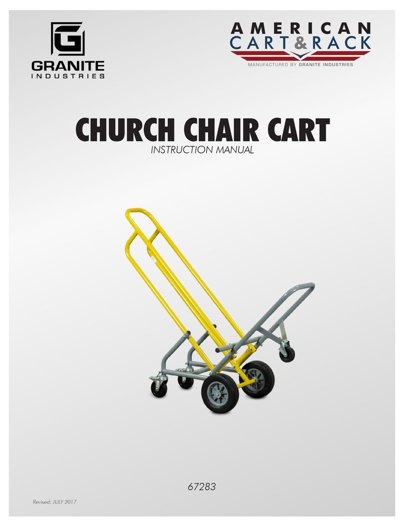 Granite American Cart & Rack 67283 instruction manual