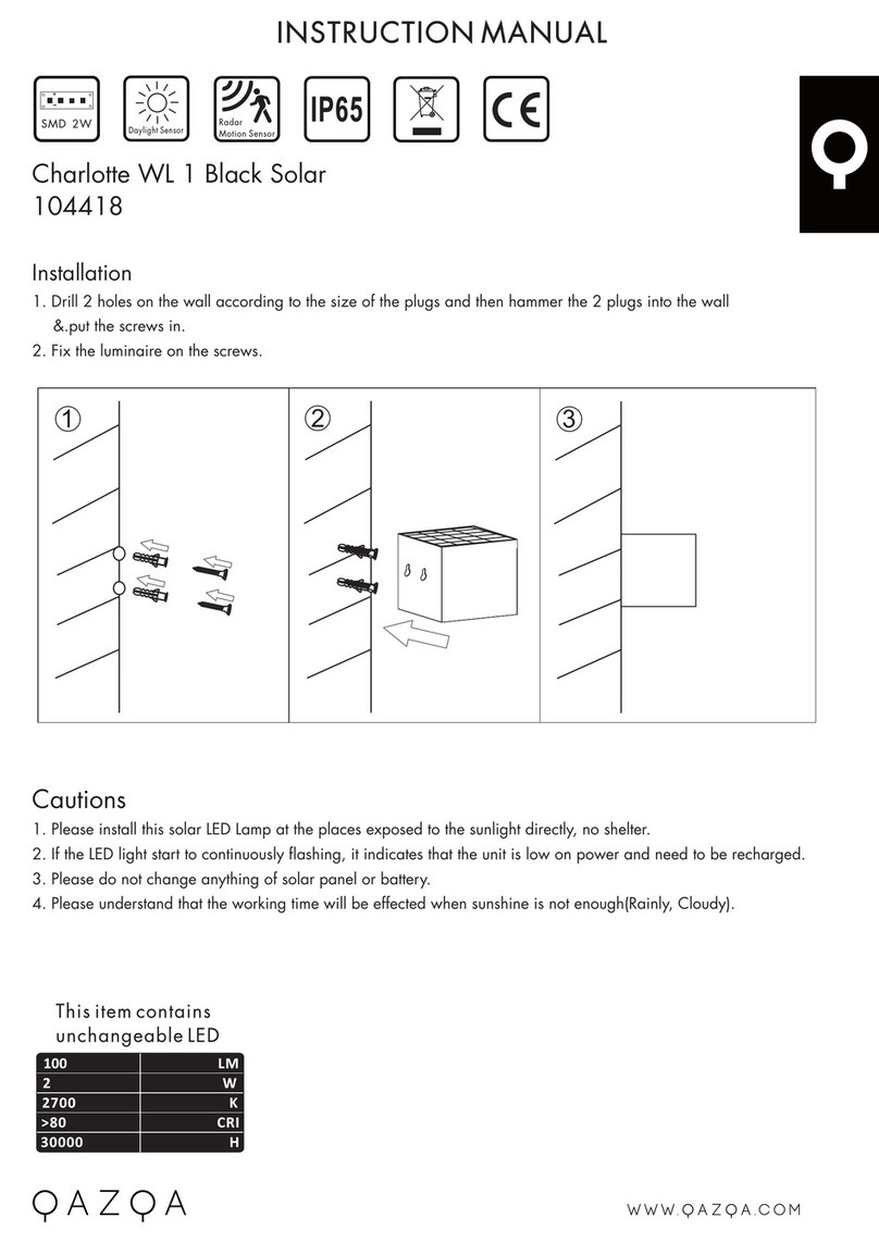 Qazqa Charlotte 104418 User manual