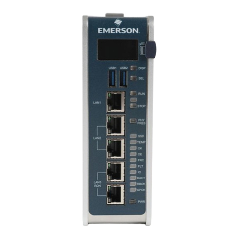Emerson PACSystems IC695CPE400 quick start guide