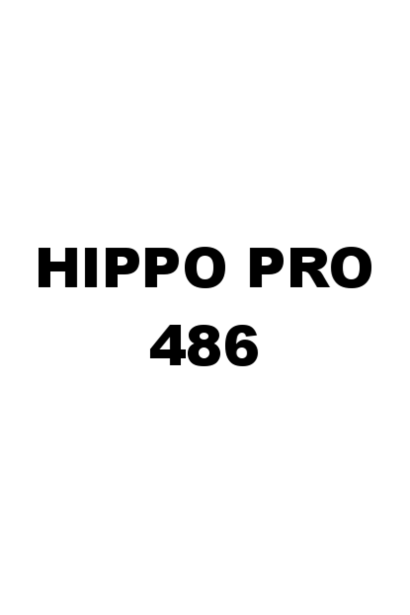 Octek HIPPO PRO 486 User manual Octek HIPPO PRO 486 User manual