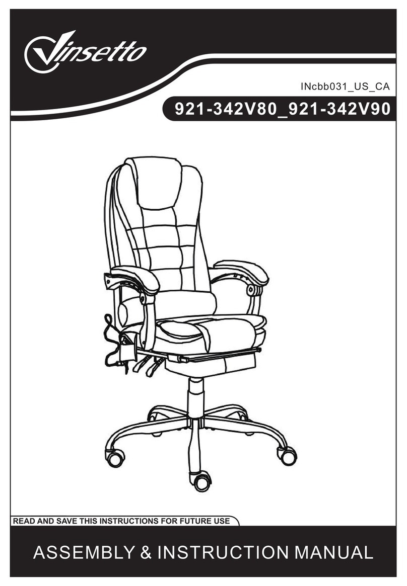 Aosom Vinsetto Installation guide