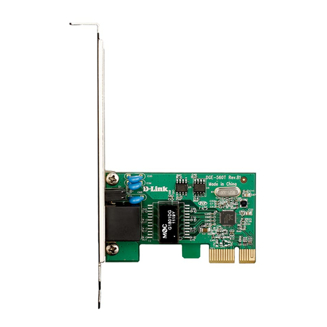 D-Link DGE-560T - Gigabit PCI-Express SNMP VLAN Flow Control Network... User manual D-Link DGE-560T - Gigabit PCI-Express SNMP VLAN Flow Control Network... User manual