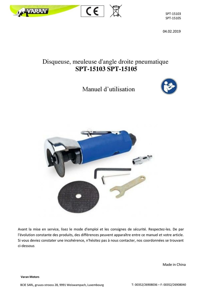 Varan SPT-15103 user manual