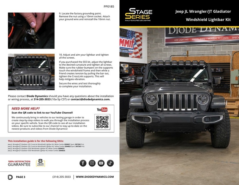Diode Dynamics STAGE Series quick start guide