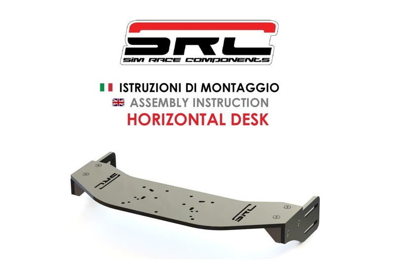 SRC HORIZONTAL DESK Assembly instruction