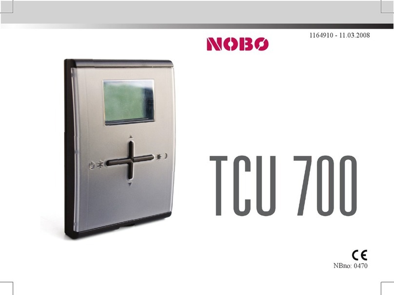 NOBOCOOL TCU700 Assembly and user instructions
